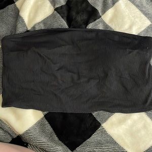 Black Aerie Swim top bandeau size XL